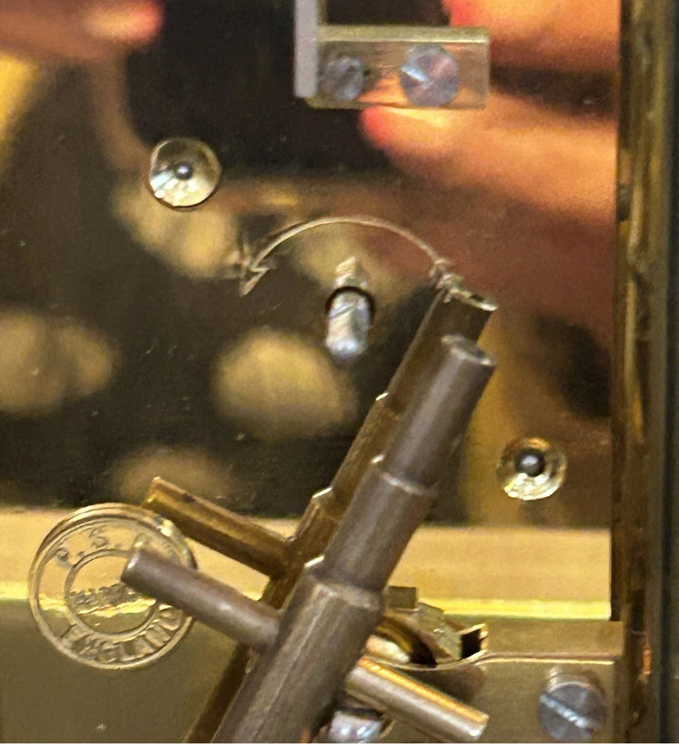 PSB of harrow 8 day carriage clock.