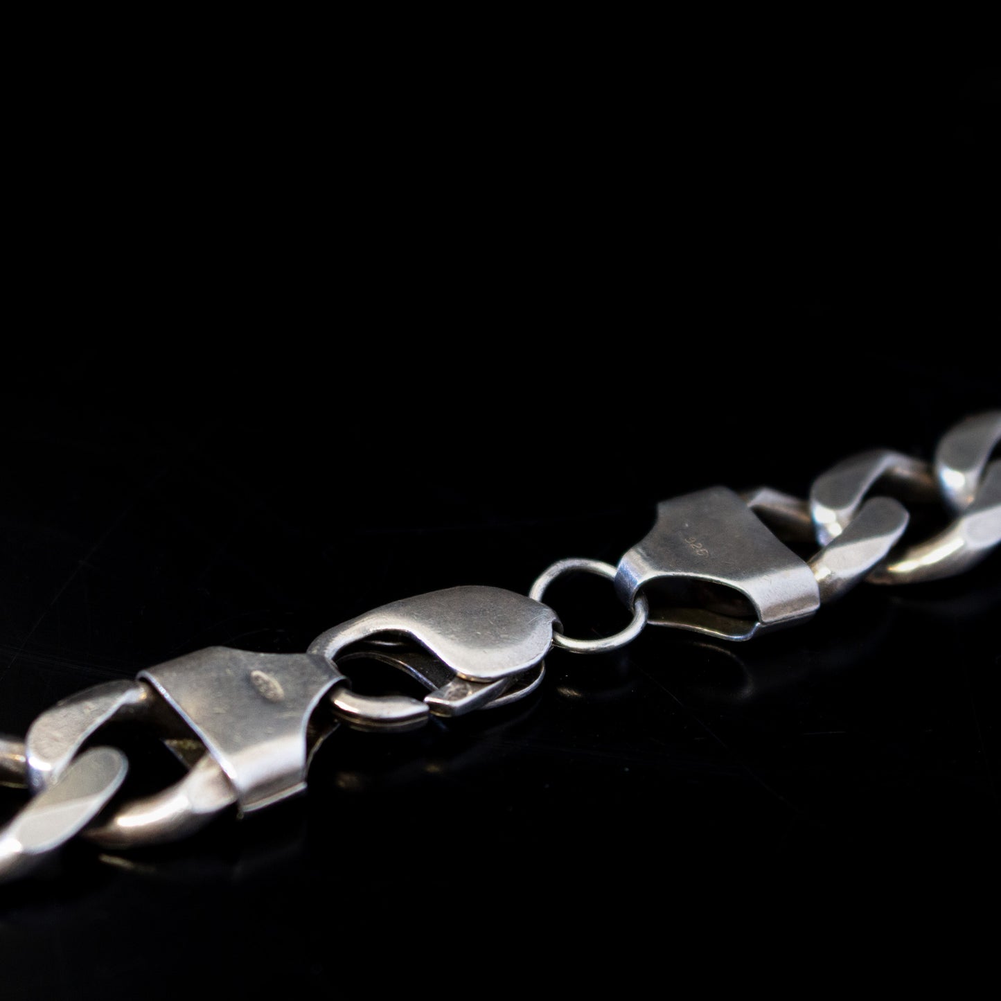 925 Sliver Curb Chain 120g