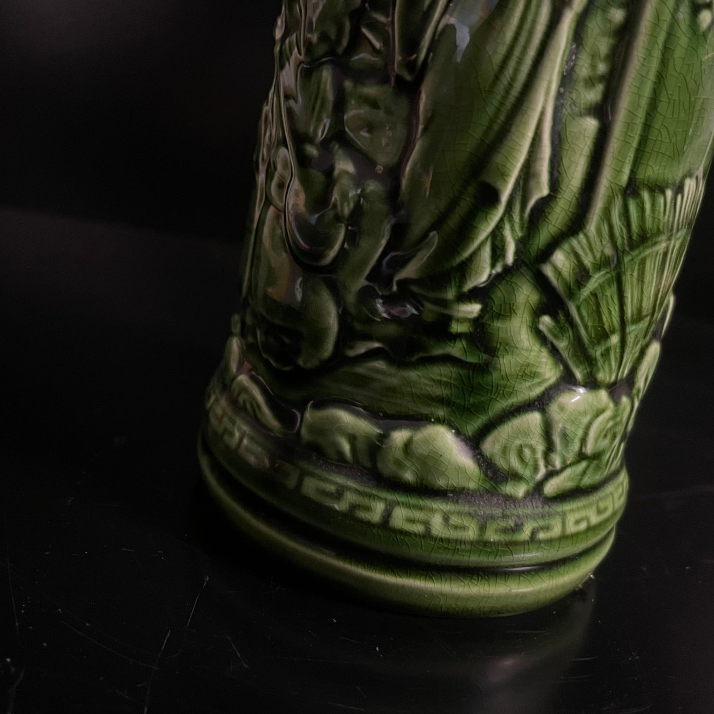 Vintage Bretby England 959 A Green Vase