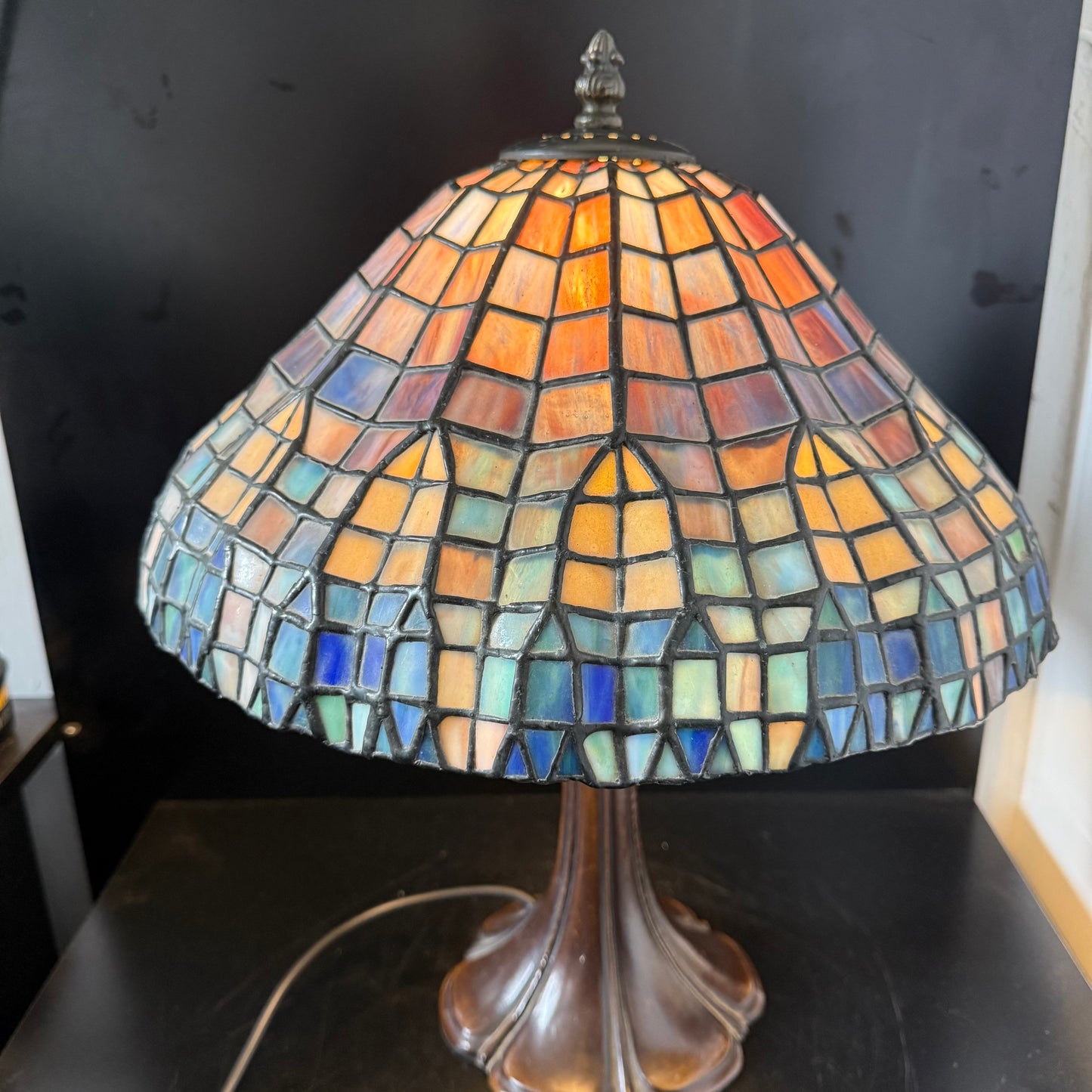 Tiffany style lamp