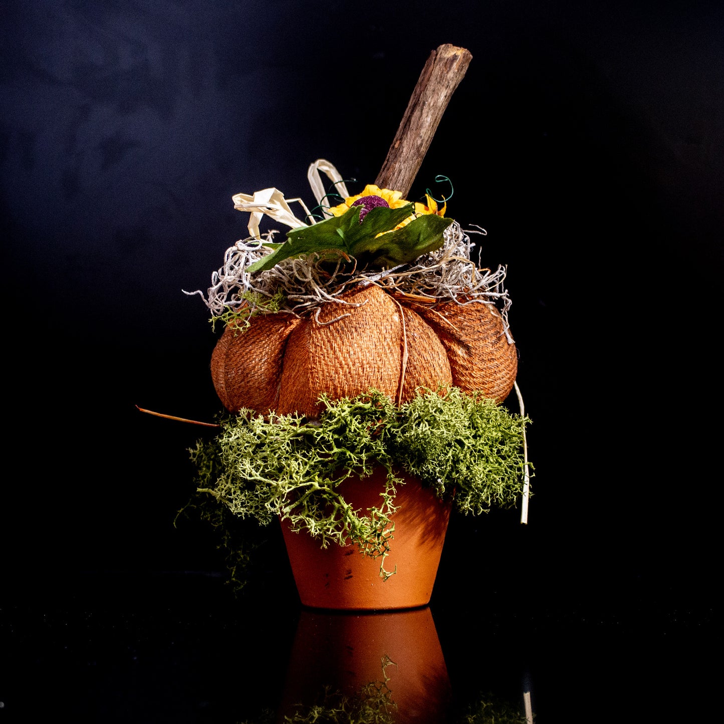 Handmade Potted Pumpkin
