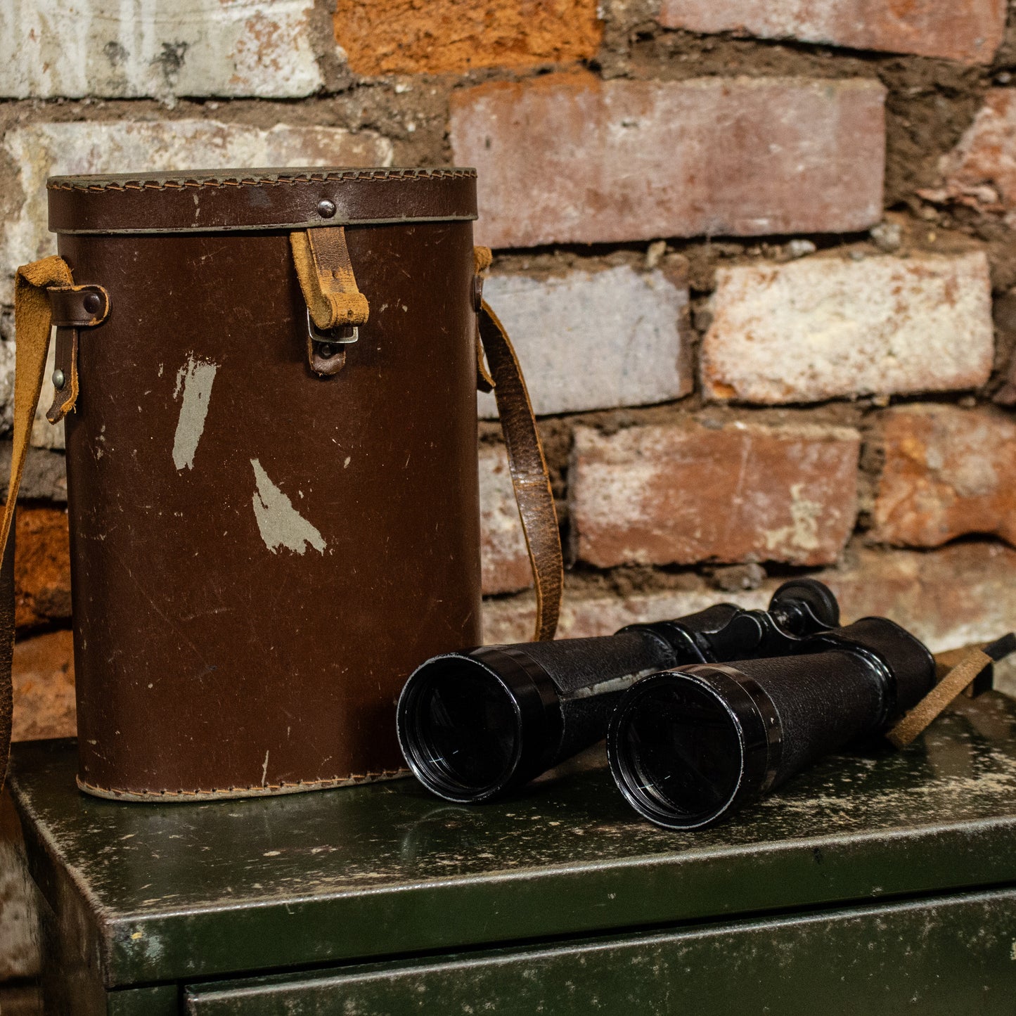 Vintage Lieberman & Gortz Binoculars Astropax Coated Lenses 25 x52