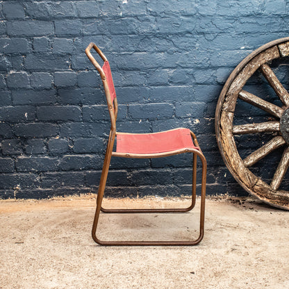 Vintage Stacking Canvas Seat Chairs Price Per Chair