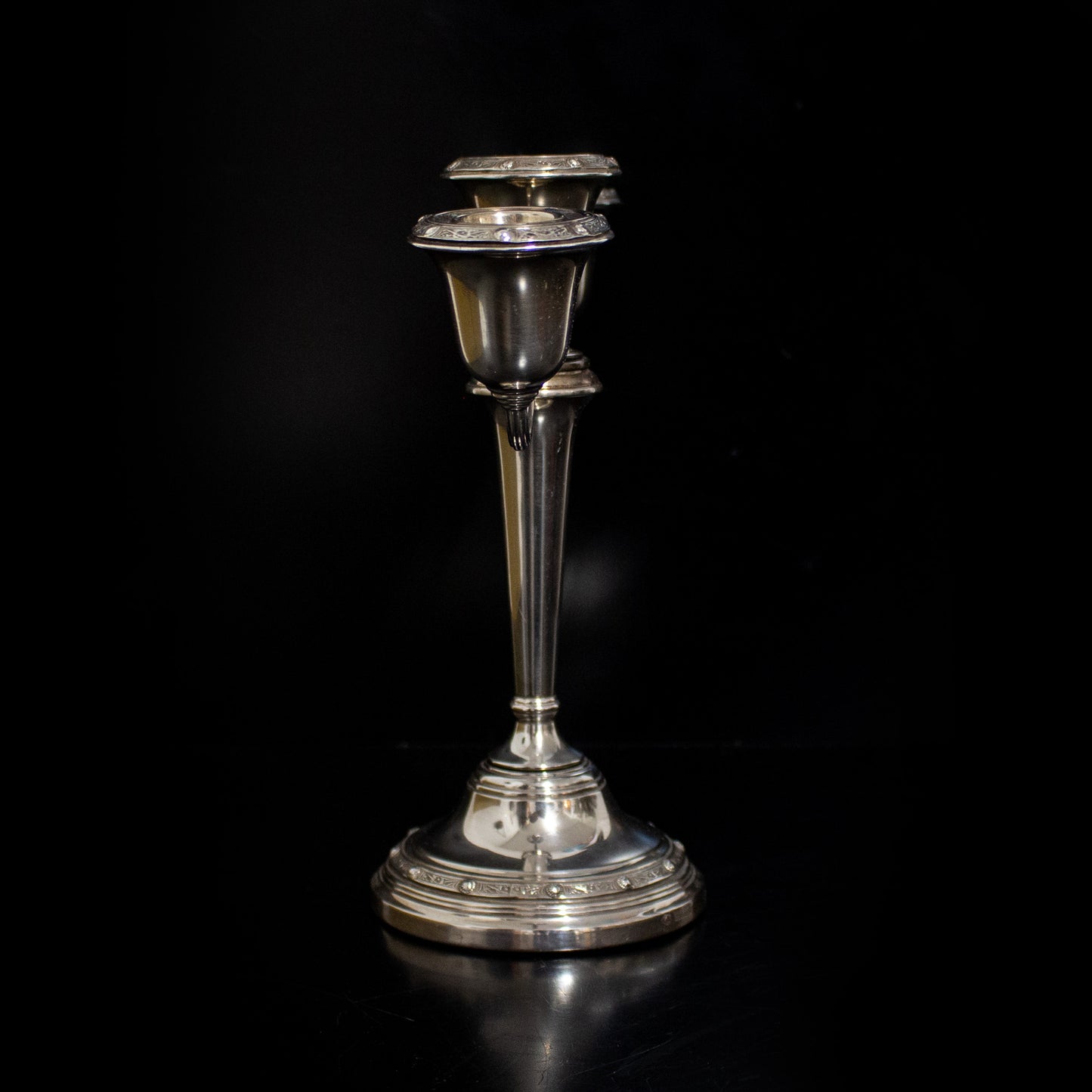 Vintage Adie Brothers Bros Ltd Solid Silver Birmingham Candelabra 630g