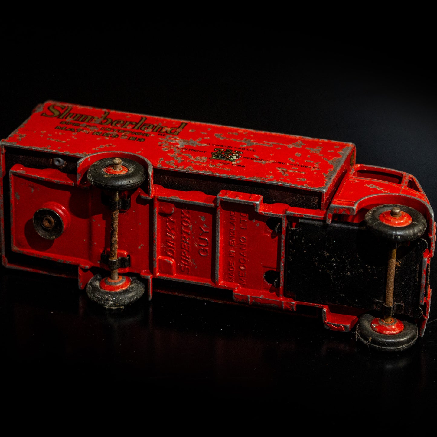 Vintage Dinky Toys Guy Slumberland Van