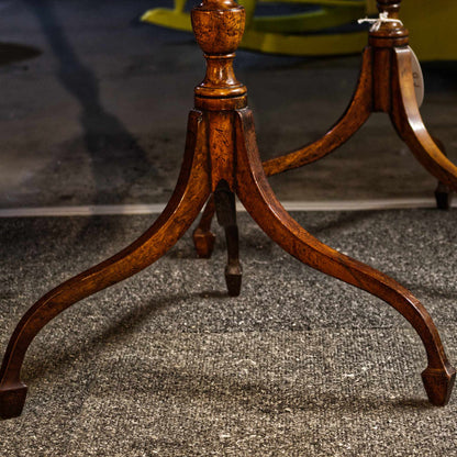 Antique Vintage Pair Edwardian Side Occasional Tables